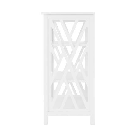Alaterre Furniture Coventry Over Toilet Open Storage Shelf, Bath Storage Shelf ANCT736WH